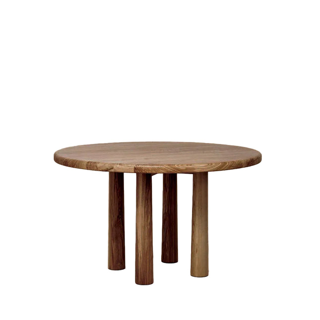 Round Topa Topa Dining Table - Mocha Kitchen & Dining Room Tables TriadCommerceInc