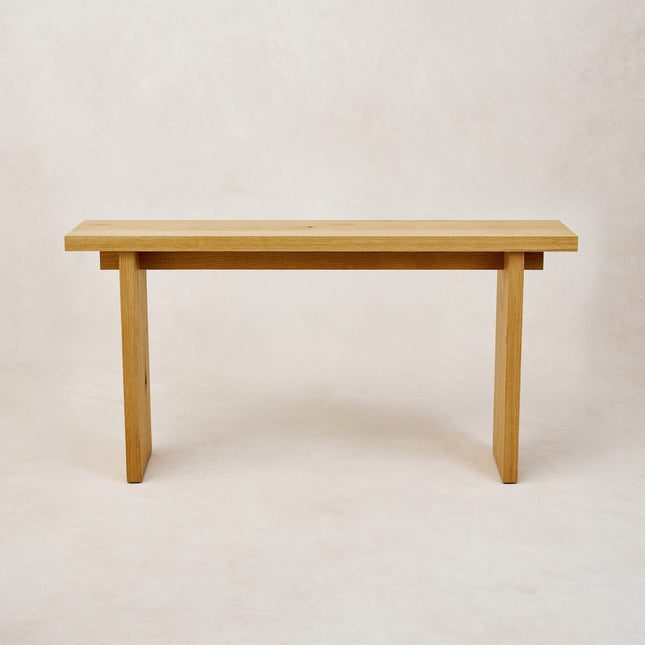 Kyoto Entry Console - White Oak Accent Tables TriadCommerceInc