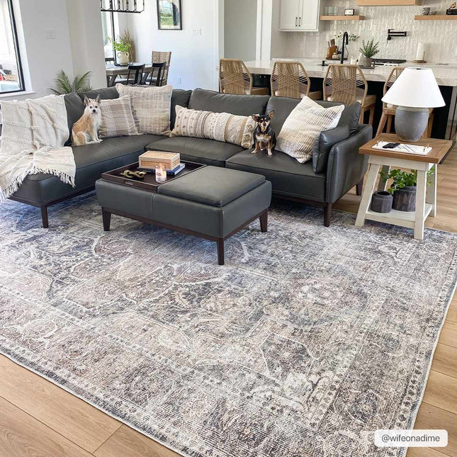 Mignon Washable Area Rug Rugs TriadCommerceInc