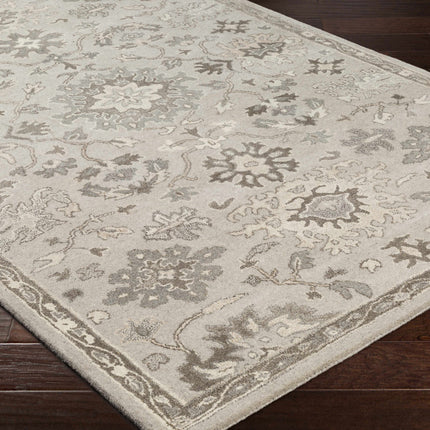 Willimantic Beige Thick Wool Rug Rugs TriadCommerceInc