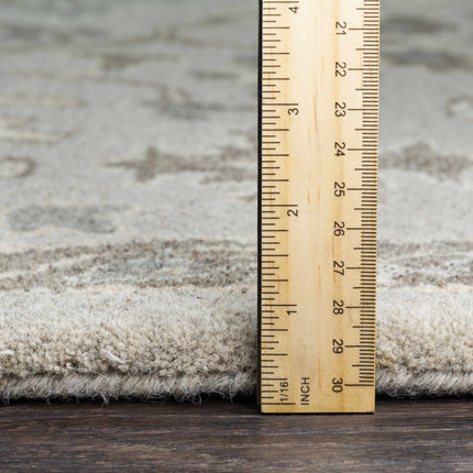 Willimantic Beige Thick Wool Rug Rugs TriadCommerceInc