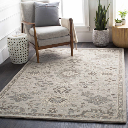 Willimantic Beige Thick Wool Rug Rugs TriadCommerceInc