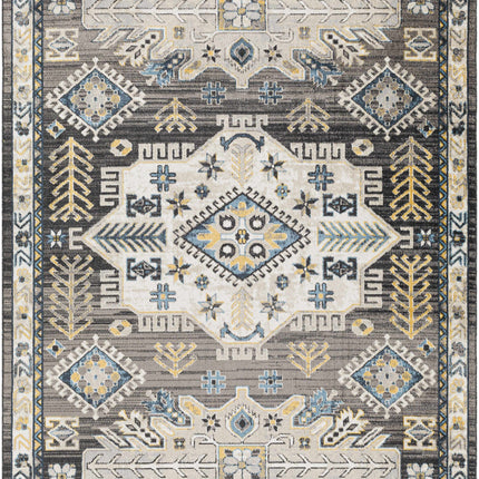 Cabacungan Black & Blue Washable Rug - Clearance Rugs TriadCommerceInc 5'3" x 7' Rectangle