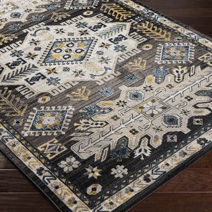 Cabacungan Black & Blue Washable Rug - Clearance Rugs TriadCommerceInc