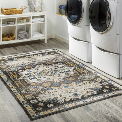 Cabacungan Black & Blue Washable Rug - Clearance Rugs TriadCommerceInc