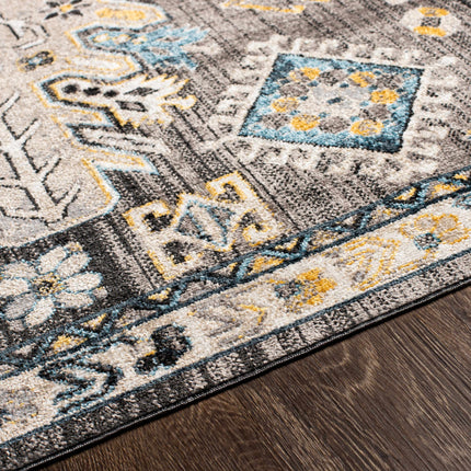 Cabacungan Black & Blue Washable Rug - Clearance Rugs TriadCommerceInc