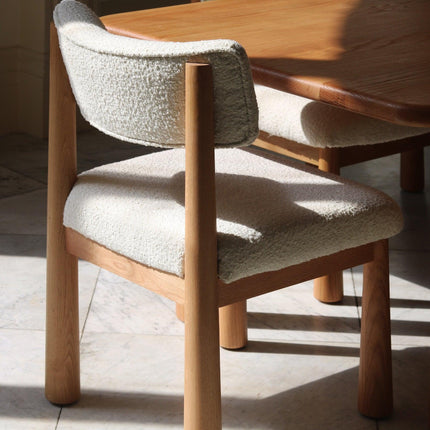 Charlie Dining Chair - Warm Oak Kitchen & Dining Room Chairs TriadCommerceInc