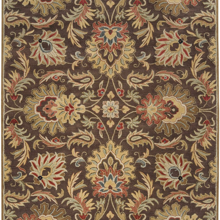 Chesterton 1028 Hand Tufted Brown Wool Rug Rugs TriadCommerceInc 8' x 11' Rectangle