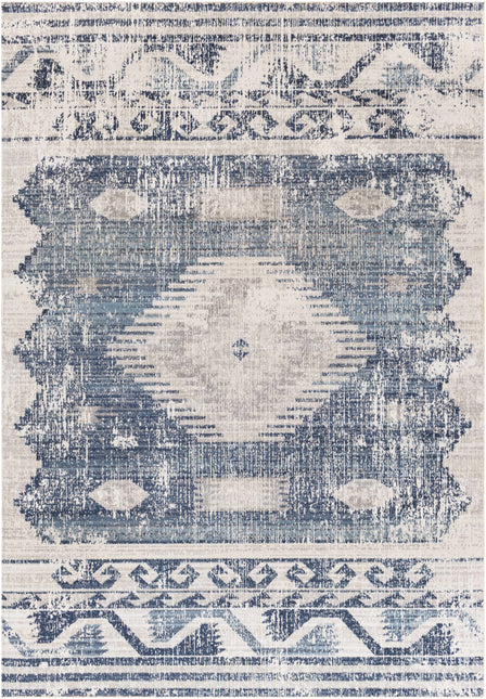 Westmount Denim Aztec Area Rug Rugs TriadCommerceInc 5'3" x 7' Rectangle