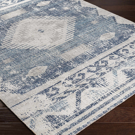 Westmount Denim Aztec Area Rug Rugs TriadCommerceInc