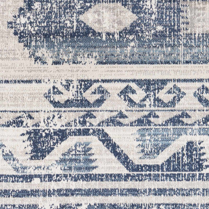 Westmount Denim Aztec Area Rug Rugs TriadCommerceInc