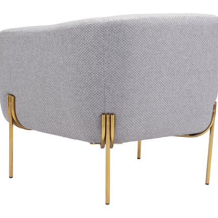 Micaela Armchair Gray Chairs TriadCommerceInc   