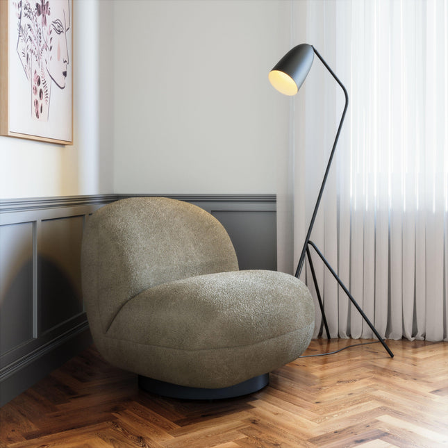 Myanmar Accent Chair Olive Green Chairs TriadCommerceInc