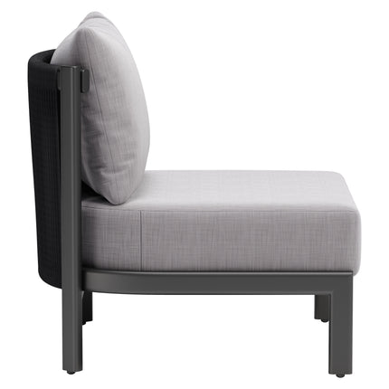 Horizon Accent Chair Gray Seating TriadCommerceInc   