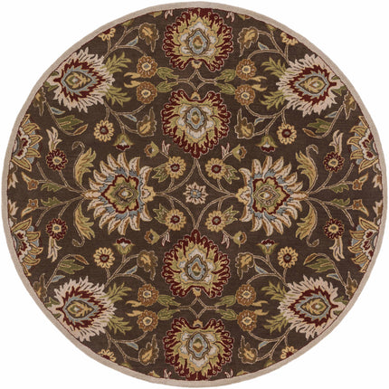 Conesus Hand Tufted Brown 1051 Area Rug - Promo Rugs TriadCommerceInc 8' Round
