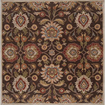 Conesus Hand Tufted Brown 1051 Area Rug - Promo Rugs TriadCommerceInc 8' Square