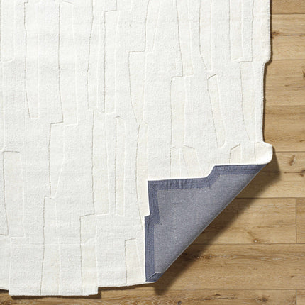 Yonah White Abstract Area Rug Rugs TriadCommerceInc