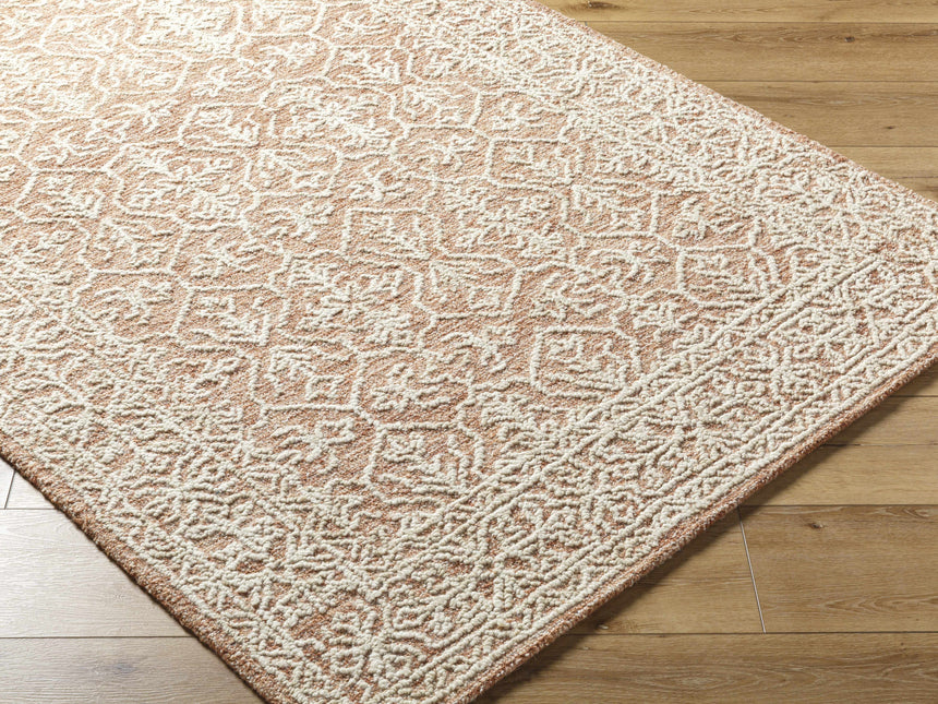 Yadid Brown Wool Area Rug Rugs TriadCommerceInc