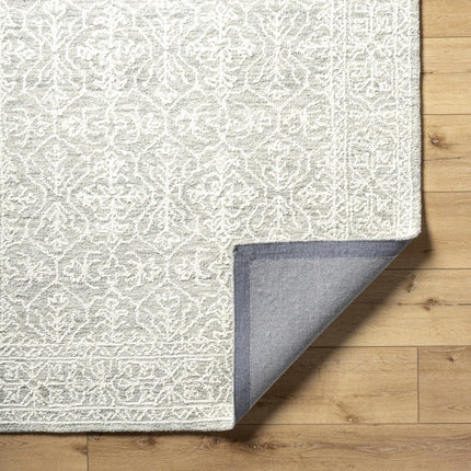 Yadid Gray Wool Area Rug Rugs TriadCommerceInc