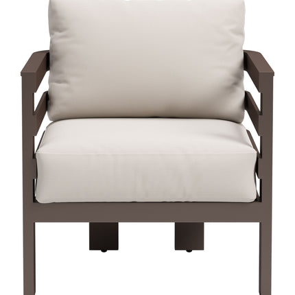Bal Harbor Armchair White Seating TriadCommerceInc   