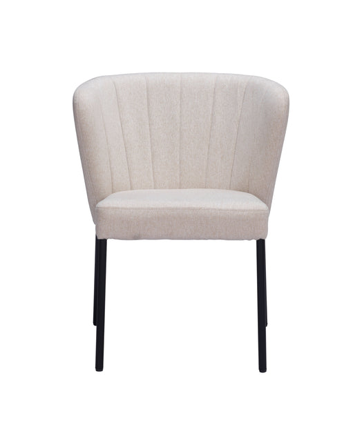 Aimee Dining Chair (Set of 2) Beige Chairs TriadCommerceInc   