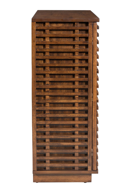 Linea Cabinet Walnut Storage TriadCommerceInc   